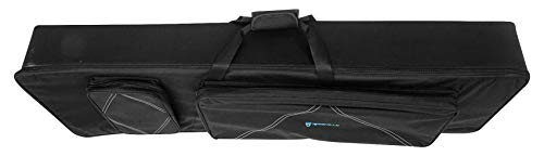 Rockville Best 88 Key Slim Padded Rigid Keyboard Gig Bag Case+Foam Insert #TOP2