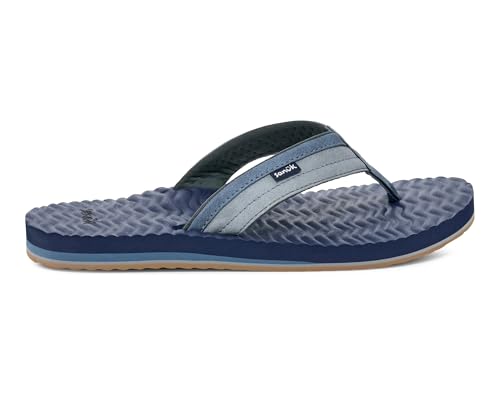 Image of Sanuk Mens Ziggy Plush | Flip Flops for Men | Mens Sandals | Beach Sandals | Supportive & Lightweight | Comfort Footbed