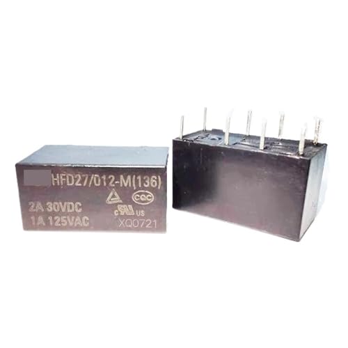 Relais 12V HFD27012M 2A 8PIN pour modules de domotique et automatisme - 2