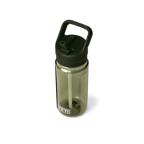 Image of YETI Yonder 600 ml /20 oz Water Bottle with Yonder Straw Cap, Olive