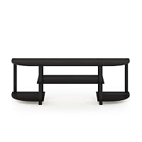 Furinno Turn-S-Tube Wide TV Entertainment Center, Espresso/Black — image 8