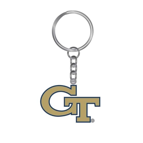 aminco NCAA Georgia Tech Yellow Jackets Team Logo Keychain