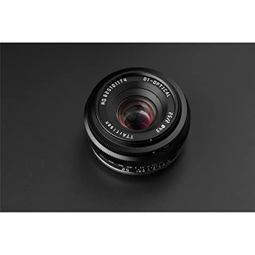 TTArtisan APS-C 25mm F2 Metal Bodied Lens Compatible with Sony E Mount - Black - Image 4
