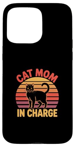 Cat Mom In Charge �X�}�z�P�[�X iPhone 15 Pro Max �p