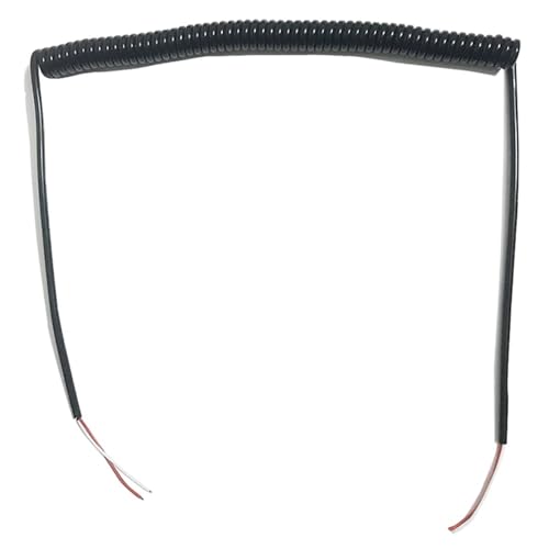 Produktbild von 8-adriges Spiralkabel – 2,5 M Gedehnt, 25 Cm Gefedert – Blankes Kupfer, TPU-Mantel, –20 Bis +120 °C – Für Telefon & Handrad