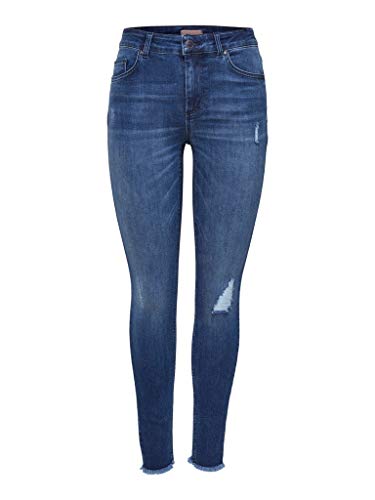 ONLY NOS Damen onlBLUSH MID ANK RAW JEANS REA2077 NOOS Skinny Jeans,, per...