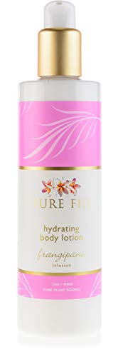 Pure Fiji Hydrating Body Lotion - Moisturizing Organic Body Lotion, Frangipani, 12 oz