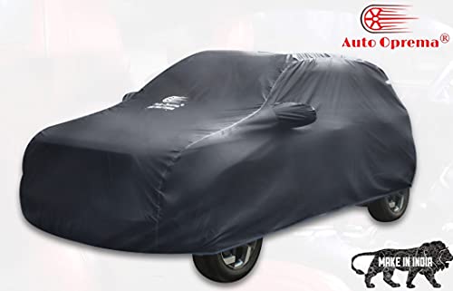 Image of Auto Oprema Grey with Mirror Pocket Matty Car Body Cover Compatible with Mahindra Bolero Car Bumper to Bumper Accurately.