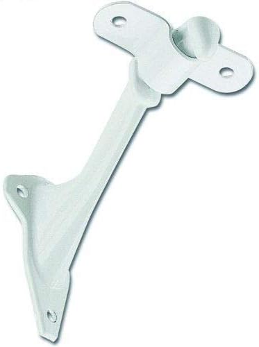 10 Pack - Designers Impressions White Handrail Bracket : 7745-10 Pack