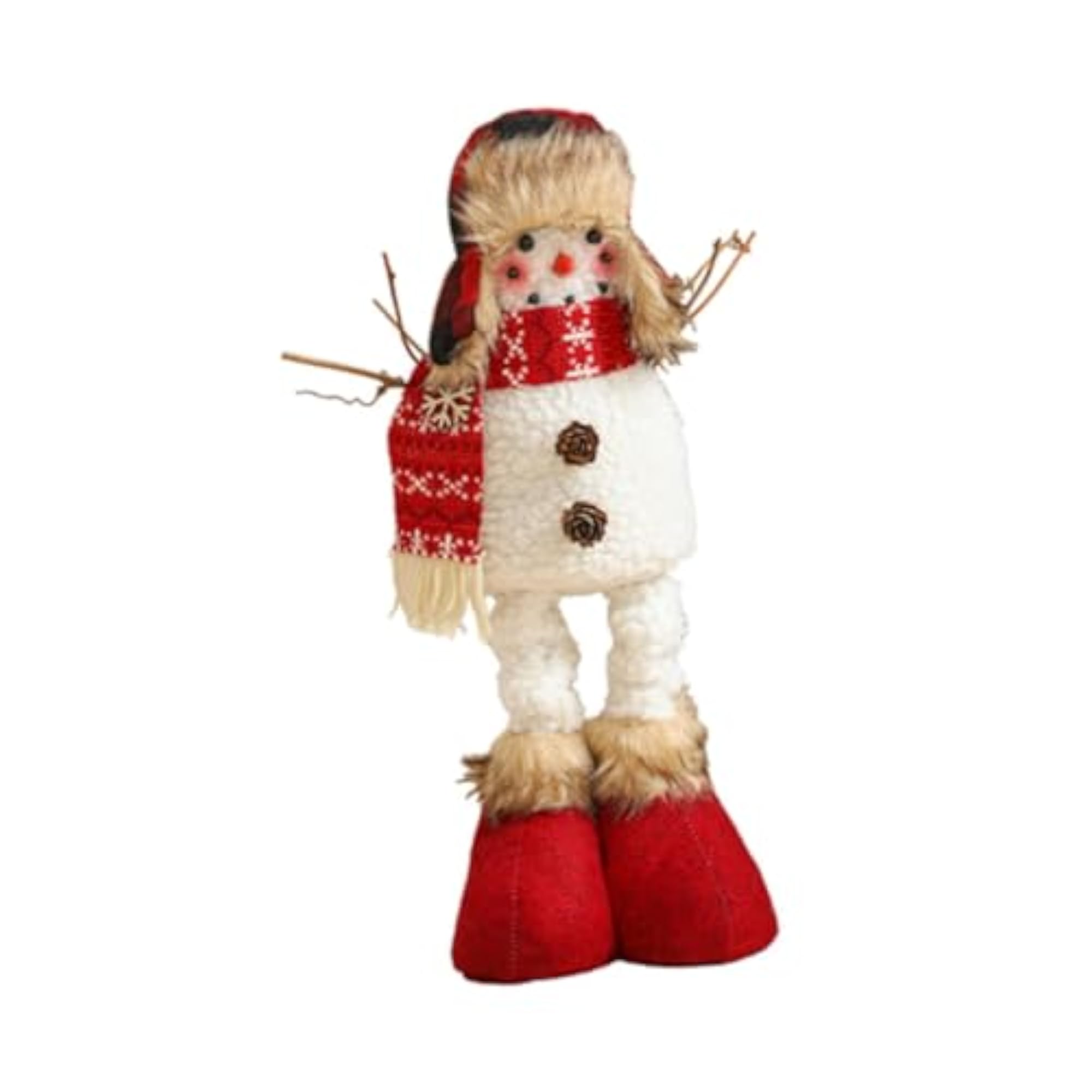 Christmas Sculpture Snowman Statue Gift Artwork