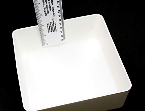 Jsp Manufacturing 6X6 (5-7/8" X 5-7/8") Square Pyramid Style Cap Boat Dock Pylon Piling Cap Cover Conehead Cone Black Or White (White) #TOP7