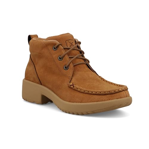 Twisted X Women's Platform Shoe, Moc Toe