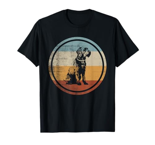 Wirehaired Pointing Griffon Dog Retro Vintage Design T-Shirt