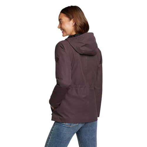 Eddie Bauer Charly Jacket chaqueta de mujer con capucha ajustable impermeable 2
