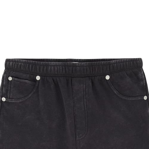 Image of Roxy Girls' Pull-on Fleece Jogger Sweatpants with Elasticized Drawstring Waistband
