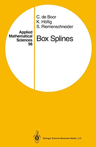 Box Splines: 98 (Applied Mathematical Sciences) view 2