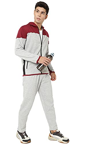Image of CHKOKKO Fleece Men Hooded Neck Jacket
