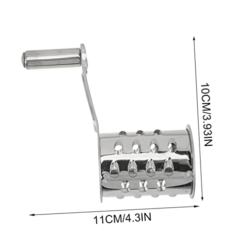 2pcs Rallador Giratorio de Acero Inoxidable para Queso miniatura 2
