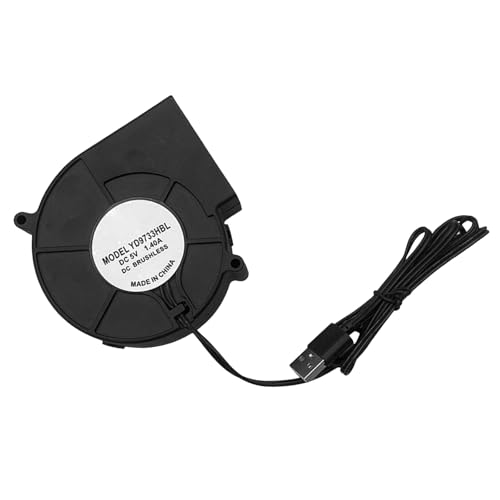 Ventilador multifuncional de bajo consumo de 5 V USB para estufa doméstica y electrónica de refrigeración de 3600 RPM para ventilación exterior del hogar Ventilador multifuncional de bajo consumo de 5 V USB para estufa doméstica y electrónica de refrigeración de 3600 RPM para ventilación exterior del hogar