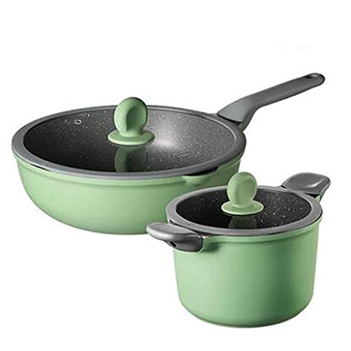 Kochgeschirrset Suppe Pot Fritting Pfanne Kochwerkzeug Nicht-Stall-Küche Induktion Kocher Milch Topf Nudeln Wok Hotpot Auflauf