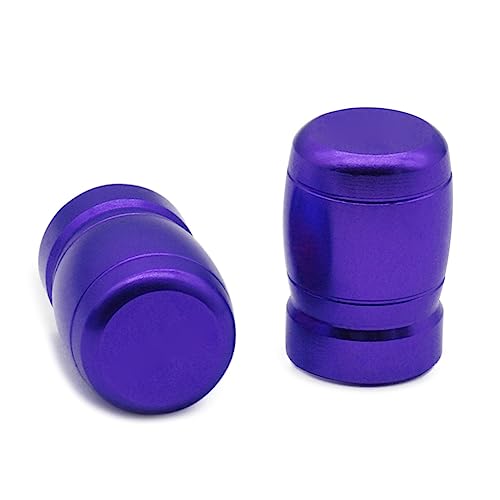 Lirun Motorcycle Accessories Tyre Valve Tire Air Port Stem Cover Caps T6061 CNC Aluminum for HONDA PCX 125, PCX 150 Purple