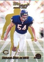 2000 Topps Stars Football Rookie Card #170 Brian Urlacher Near Mint/Mint