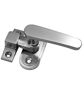 Onpira Edelstahl-Optik Drehriegel Türbeschlag