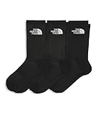 The North Face NF0A882H3OW1 Multi Sport Cush Crew Sock 3p Socks Unisex Adult BLACK ASSORTED Tamaño S