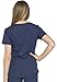 Dickies Dynamix Womens Tops, Athletic-Inspired V-Neck Scrub Top with Four-Way Stretch and Moisture Wicking DK730, XL, Navy