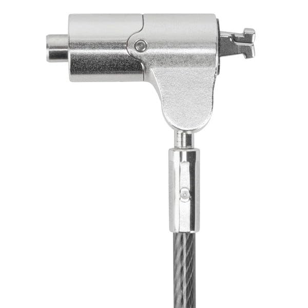 Cable DEFCON Compact Master KEYED Targus para asegurar portátiles en la oficina