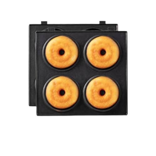 Części Do Opiekacza Kanapek Elektrycznych, Talerzy, Gofrów, Taiyaki, Takoyaki, Pączków, Blach Pieczenia, Foremek Piekarnika Łatwe Płynne Gotowanie(Donut Plate)