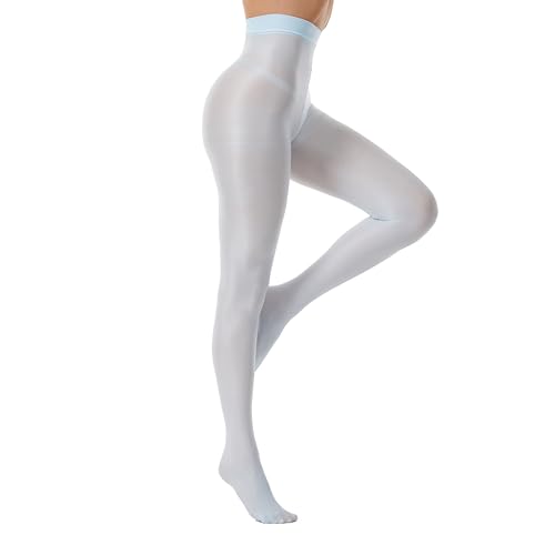 Image of Frola Shaping Tights for Women 70D Shimmery Pantyhose for Dance Ballet Glitter Socks