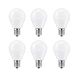 SumVibe E17 LED Bulb,5W 50W Equivalent, Daylight White 6000K, G14 LED Bulbs E17 Intermediate Base...
