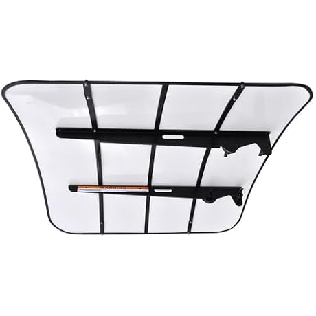 ROPS Mount Canopies: All States Red Rooster Tractor & Mower Sun Shade Canopy - 48"x52"