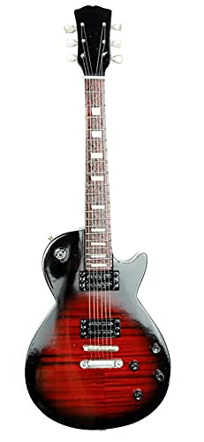 Guitare miniature décorative Gibson 24 cm Sunburst #210 - Les Beatles, Paul McCartney, John Lennon, RIngo Starr, George Harrison Guitare miniature décorative Gibson 24 cm Sunburst #210