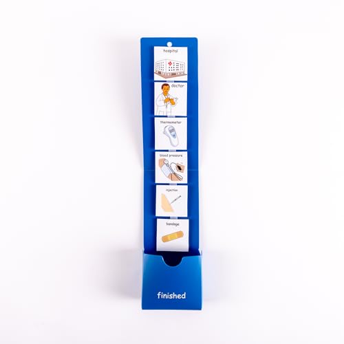 PECS® Mini Visual Schedule, Portable Activity Tracker for Autism, ASD,