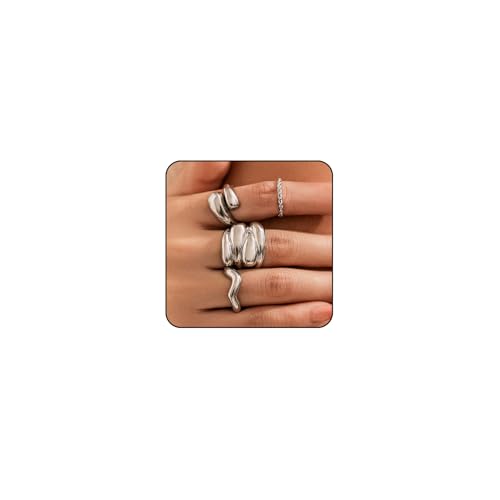 Essential Statement Rings For Women Chunky Silver Items That Make a Difference