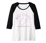 Photo Gallery west virginia montagna stato mappa orgoglio vintage maglia con maniche raglan Photo Gallery west virginia montagna stato mappa orgoglio vintage maglia con maniche raglan