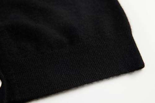 Image of EURKEA Women's V Neck 100% Cashmere Cardigan Sweater, Pullover Winter Top for Women, Gifts Ready