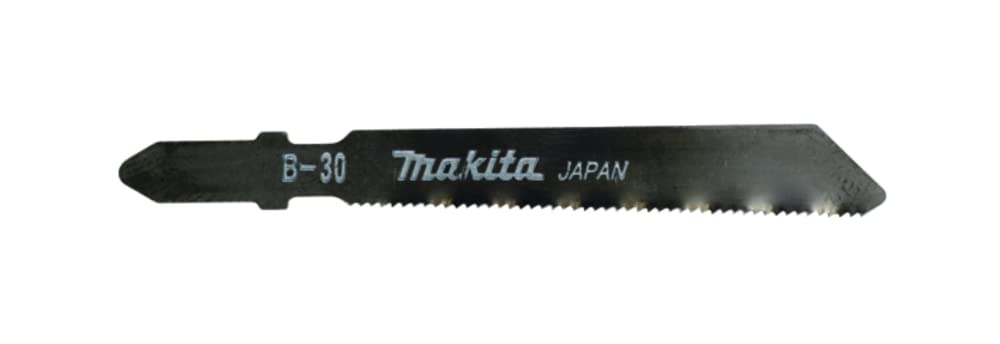 Makita B-06476 Stichsägeblatt B-51 HSS 5 Stück, Spezialblatt für Metall von 1 bis 8 mm und Edelstahl von 1 bis 3 mm Materialstärke