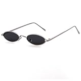 【Süßes Geschenk】Retro und stilvolles Design, diese ovalen Vintage Sonnenbrillen sind schöne Accessoires für jeden Anlass, sie sind auch wunderbare Geschenke für Ihre Freunde und Familie und machen Sie attraktiver