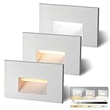 AXOTEXE LED Step Lights Outdoor Indoor Dimmable Stair Light, 3000K/4000K/5000K 3 Color Changing, 120