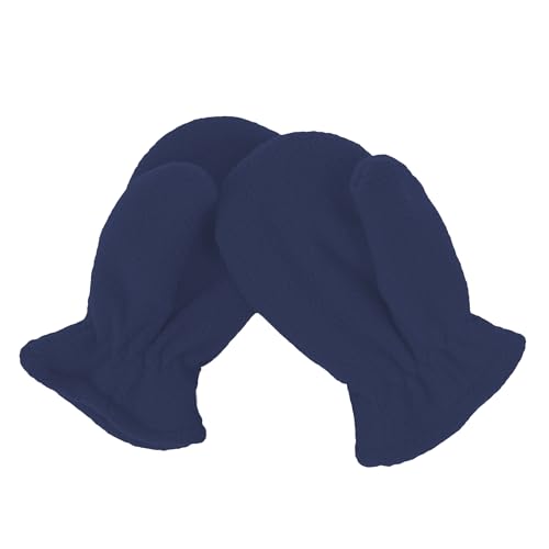 UTTPLL Toddler Mittens Unisex Sherpa Lined Fleece Gloves Winter Warm Easy-On Kids Winter Outdoor Mittens for Baby Boys Girls2