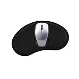 Repose-poignet - posture de la main et du poignet, évite les problèmes d'articulations et de poignets et libère le stress de vos coudes et de vos épaules pendant de longues heures d'utilisation sur l'ordinateur, coussinet de taille pour souris