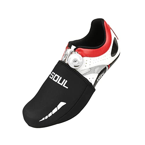 Cubiertas para calzado de ciclismo y motociclismo SaditY, 2 pares, protectoras térmicas, reflectantes y resistentes al viento, para uso invernal miniatura 3