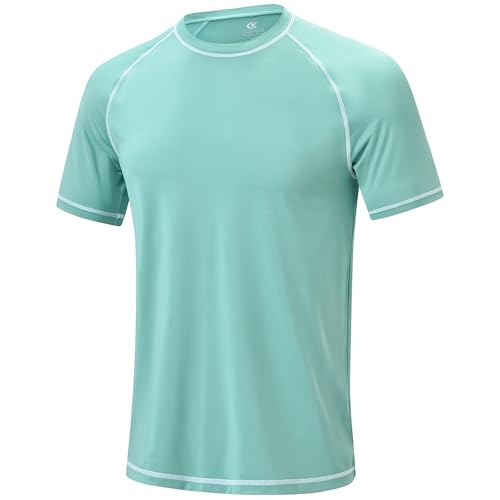 T-shirt de sport homme anti-frottement évacuation transpiration pour fitness et surf