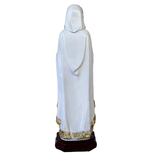Figura Religiosa Virgen Maria Rosa Mistica 12" miniatura 3