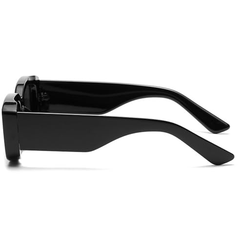 Trendy Rectangle Sunglasses for Women Retro 90s Style Small Square Sunglasses UV400 Protection Shades3