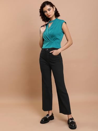 Image of Tokyo Talkies Women High Waist Straight Fit Jeans