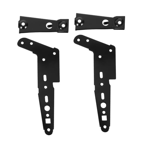 KONTONTY 2pcs Sectional Sofa Connectors Heavy Duty Interlocking Brackets for Easy Installation Furniture Hardware Accessories for Flexible Layouts and Quick Disassembly